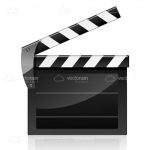 Glossy Clapperboard